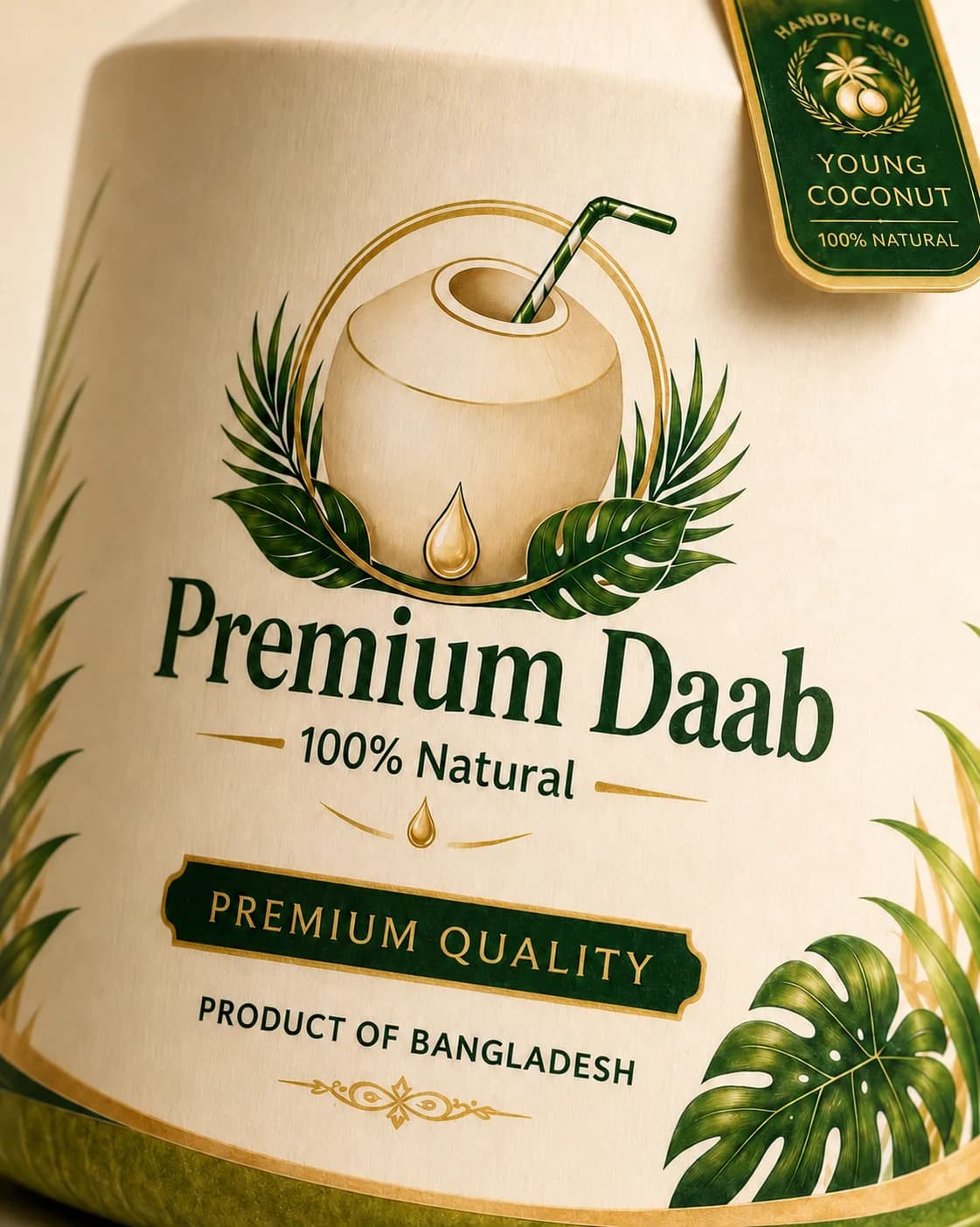 Premium Daab Label Detail